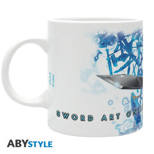 Sword Art Online Mug 320ml Asuna & Kirito Swords