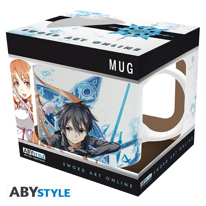 Sword Art Online Mug 320ml Asuna & Kirito Swords