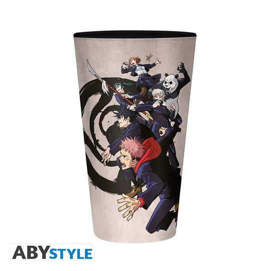 Jujutsu Kaisen Large Glass 400ml - Tokyo vs Kyoto