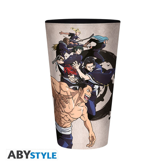 Jujutsu Kaisen Large Glass 400ml - Tokyo vs Kyoto