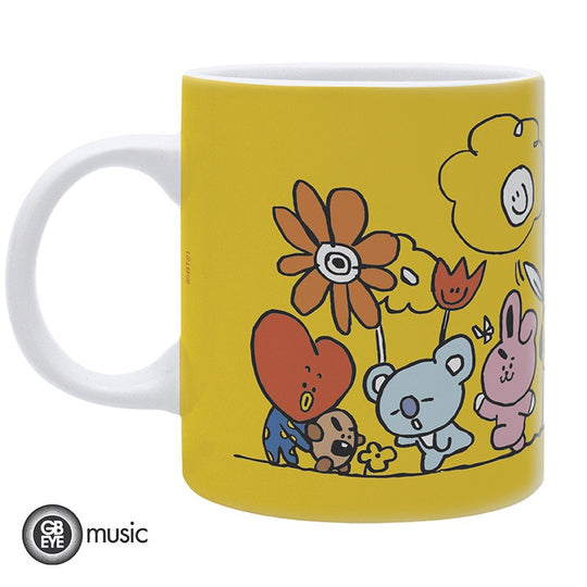 BT21 - Mug 320 ml Flowers - subli