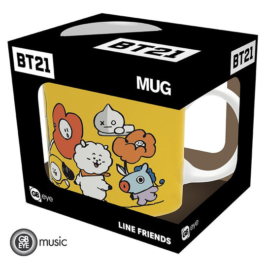 BT21 - Mug 320 ml Flowers - subli