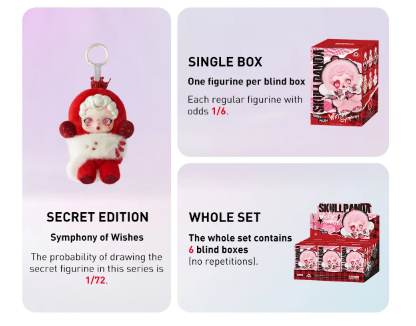 SKULLPANDA Winter Symphony Series Plush