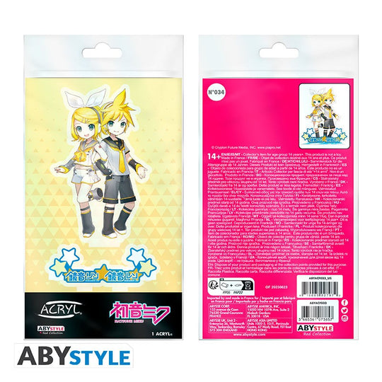 Hatsune Miku Acryl Kagamine Rin & Len