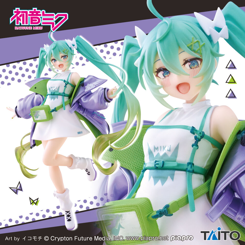 Vocaloid Hatsune Miku Fashion Figure - Sporty (Taito)
