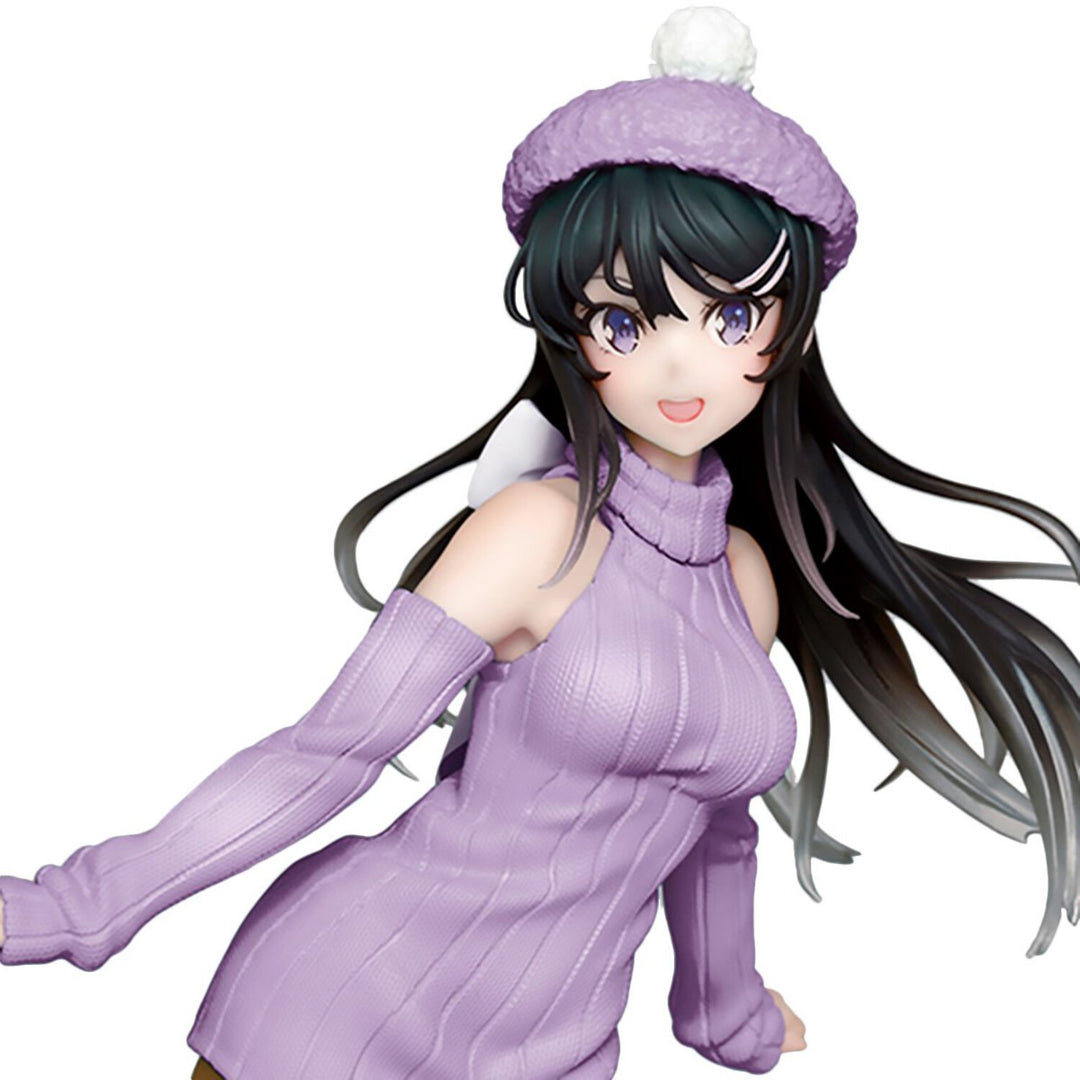 Rascal Does Not Dream of Bunny Girl Senpai Mai Sakurajima Knit One-Piece Coreful Figure