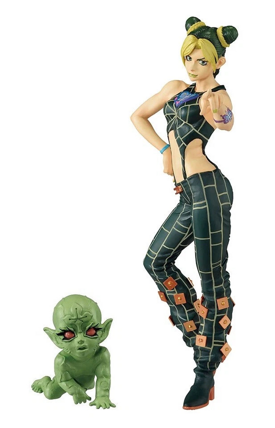 Jojo's Bizarre Adventure: Stone Ocean Prize A - Jolyne Cujoh & Green Baby Figure
