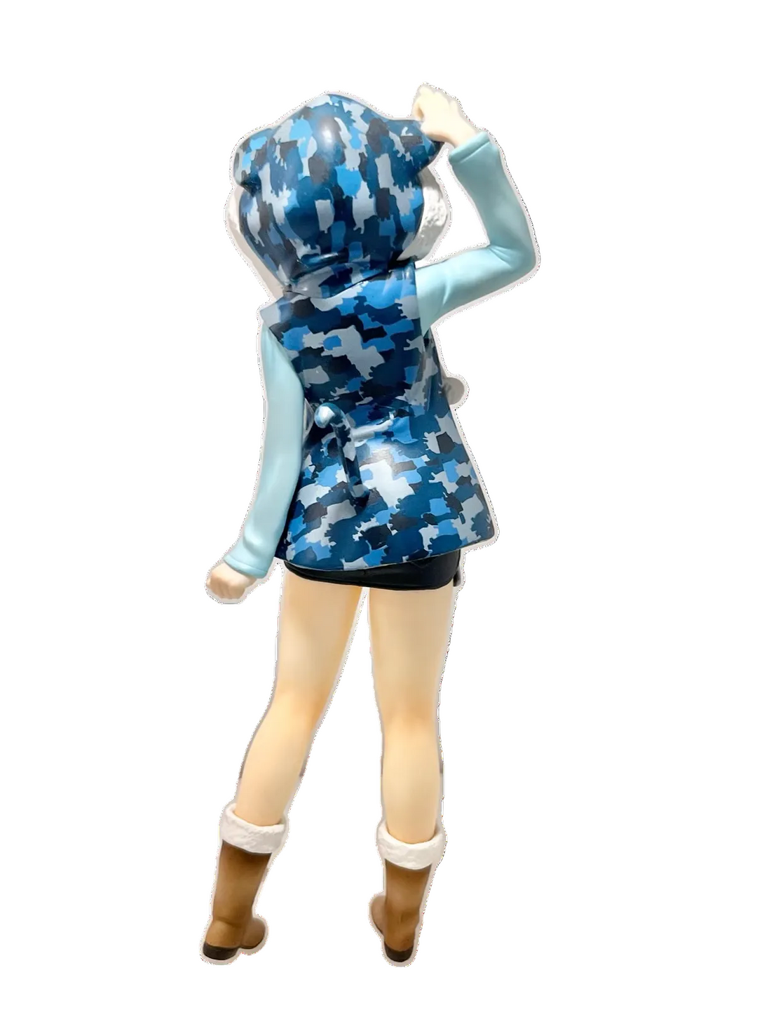 Super Sonico Tiger Hoodie Figure Blue Ver.