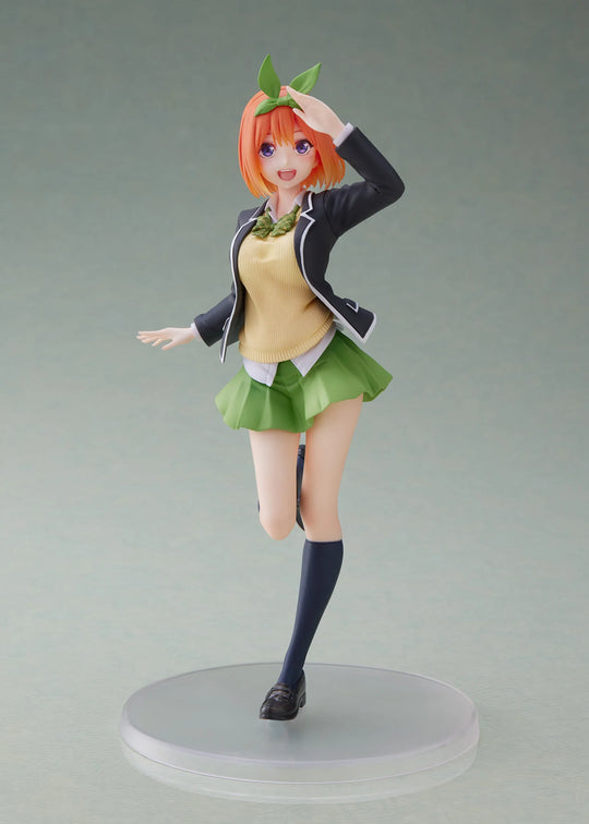 The Quintessential Quintuplets Coreful Figure - Yotsuba Nakano: Uniform Renewal Ver.