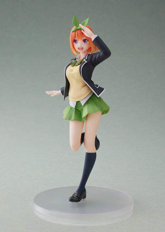 The Quintessential Quintuplets Coreful Figure - Yotsuba Nakano: Uniform Renewal Ver.