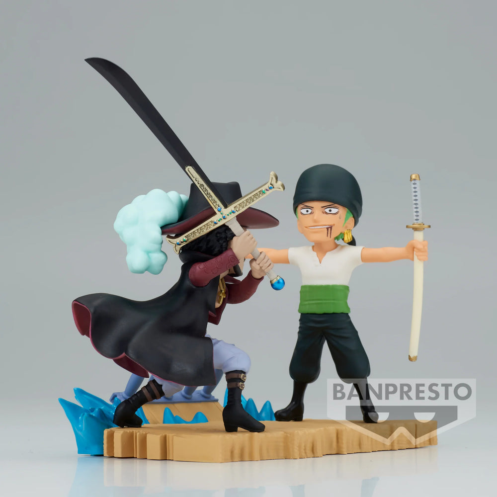 One Piece World Collectable Figure Log Stories - Roronoa Zoro Vs. Dracule Mihawk Regular price