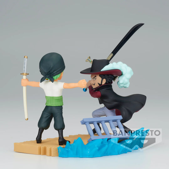 One Piece World Collectable Figure Log Stories - Roronoa Zoro Vs. Dracule Mihawk Regular price