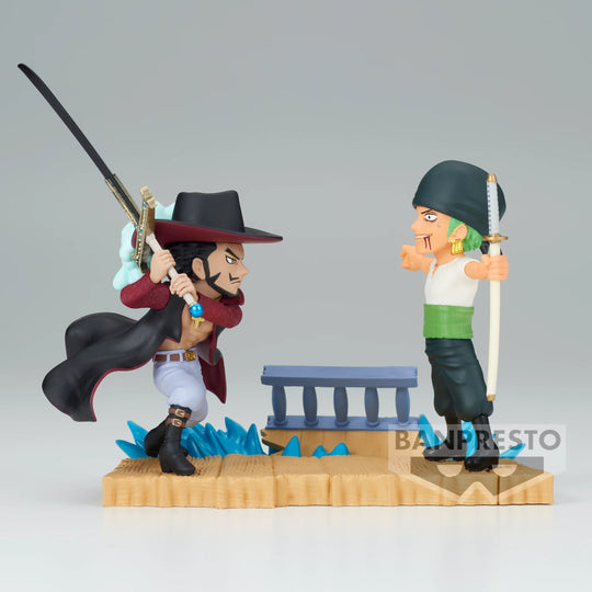 One Piece World Collectable Figure Log Stories - Roronoa Zoro Vs. Dracule Mihawk Regular price