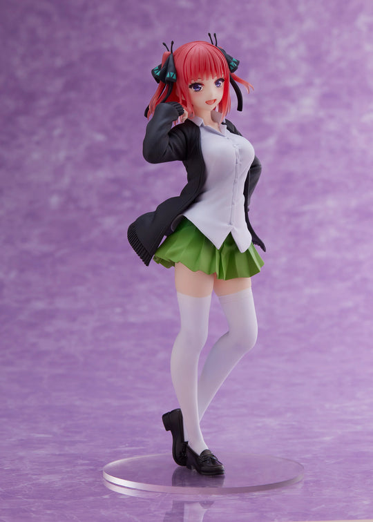 The Quintessential Quintuplets Nino Nakano (Uniform Renewal Ver.) Coreful Figure (2nd hand)