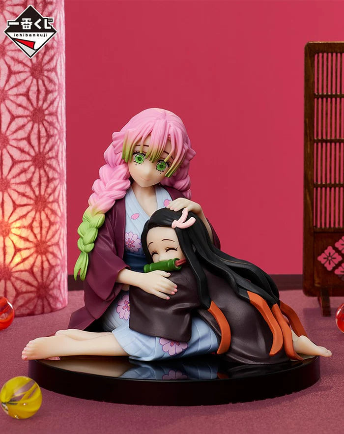 Demon Slayer: Swordsmith Village Nezuko Kamado & Mitsuri Kanroji Prize C Figure