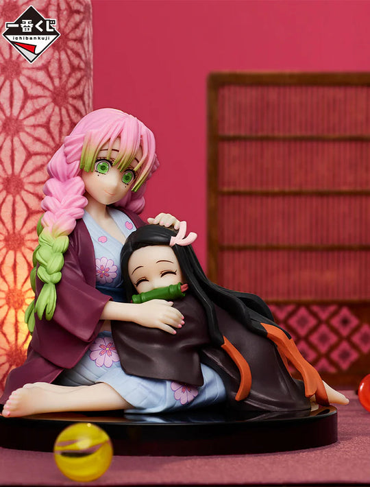 Demon Slayer: Swordsmith Village Nezuko Kamado & Mitsuri Kanroji Prize C Figure