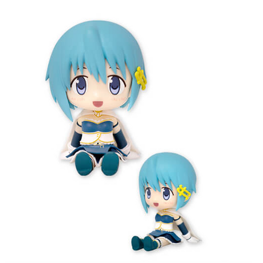 Puella Magi Madoka Magica Sayaka Miki Petatto Osuwari Sitting Figure