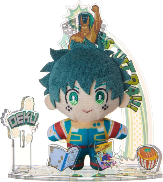 My Hero Academia: Izuku Midoriya Plush & Acrylic Stand Display Set