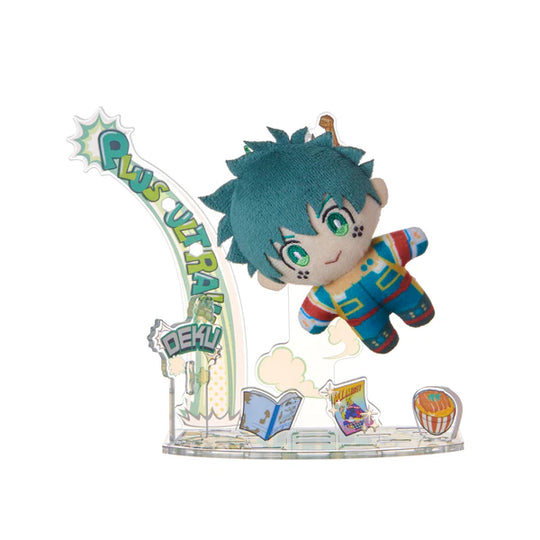 My Hero Academia: Izuku Midoriya Plush & Acrylic Stand Display Set