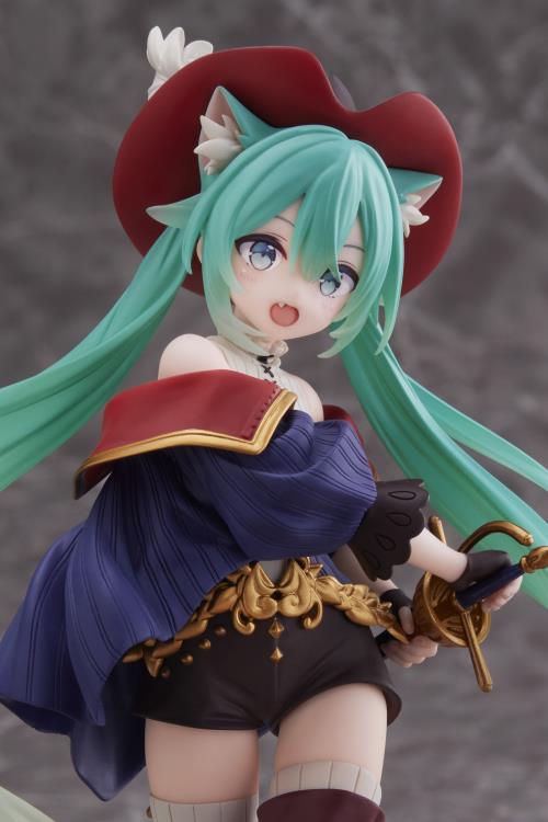 Vocaloid Hatsune Miku (Puss in Boots) Wonderland Figure