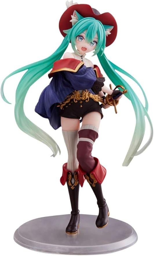 Vocaloid Hatsune Miku (Puss in Boots) Wonderland Figure