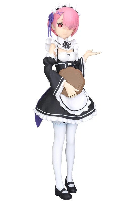 Re:Zero - Starting Life in Another World Ram Pink Hair Maid Premium Figure
