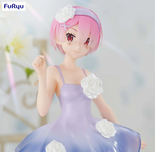 Re:Zero - Starting Life in Another World Ram Flower Dress Ver. Trio Try It Figure