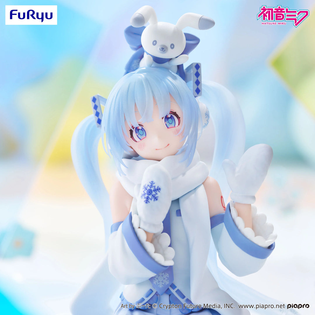Hatsune Miku Noodle Stopper Figure - Snow Miku Sky Town 10th Anniversary