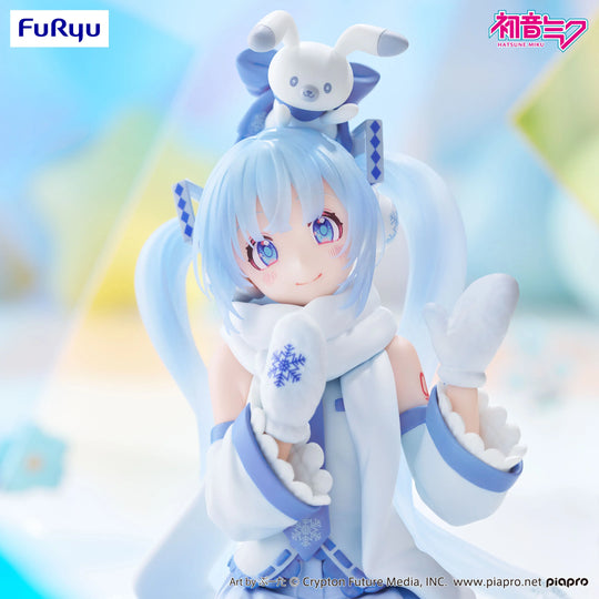 Hatsune Miku Noodle Stopper Figure - Snow Miku Sky Town 10th Anniversary
