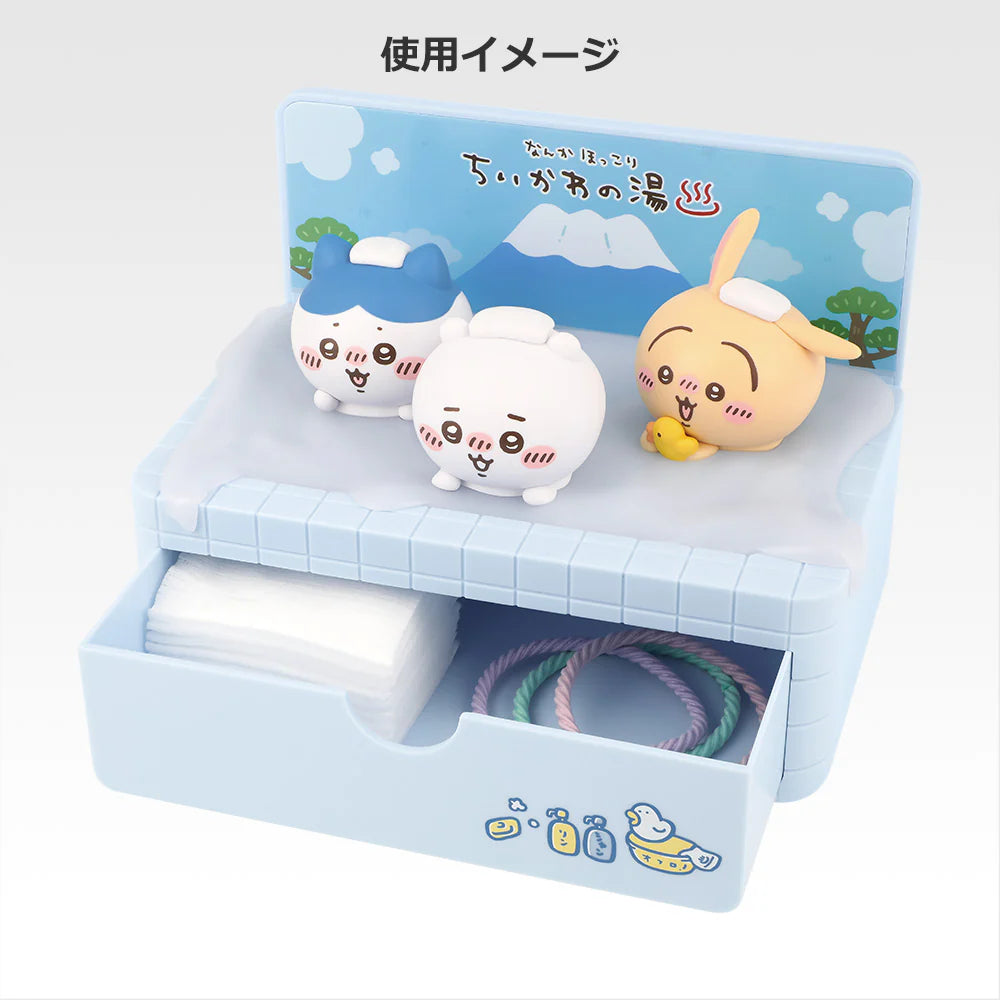 Chiikawa - Somehow Heartwarming: Chiikawa’s Bathhouse - Warm & Relaxing Accessory Holder Figure (Ichiban-Kuji Prize A)