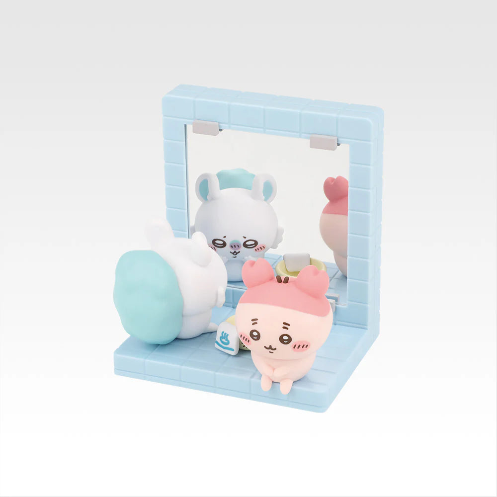 Chiikawa - Somehow Heartwarming: Chiikawa’s Bathhouse - Cute Washing Area Figure (Ichiban-Kuji Prize D)