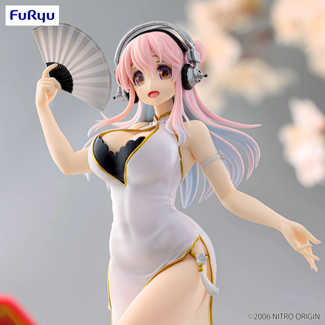 Super Sonico Trio-Try-iT Figure – White China Dress Ver.