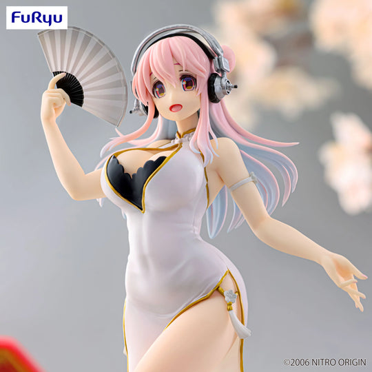 Super Sonico Trio-Try-iT Figure – White China Dress Ver.
