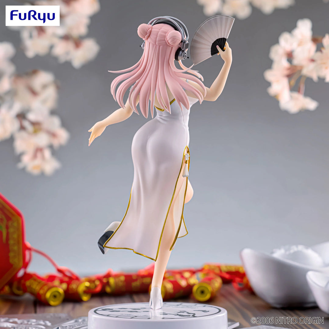 Super Sonico Trio-Try-iT Figure – White China Dress Ver.