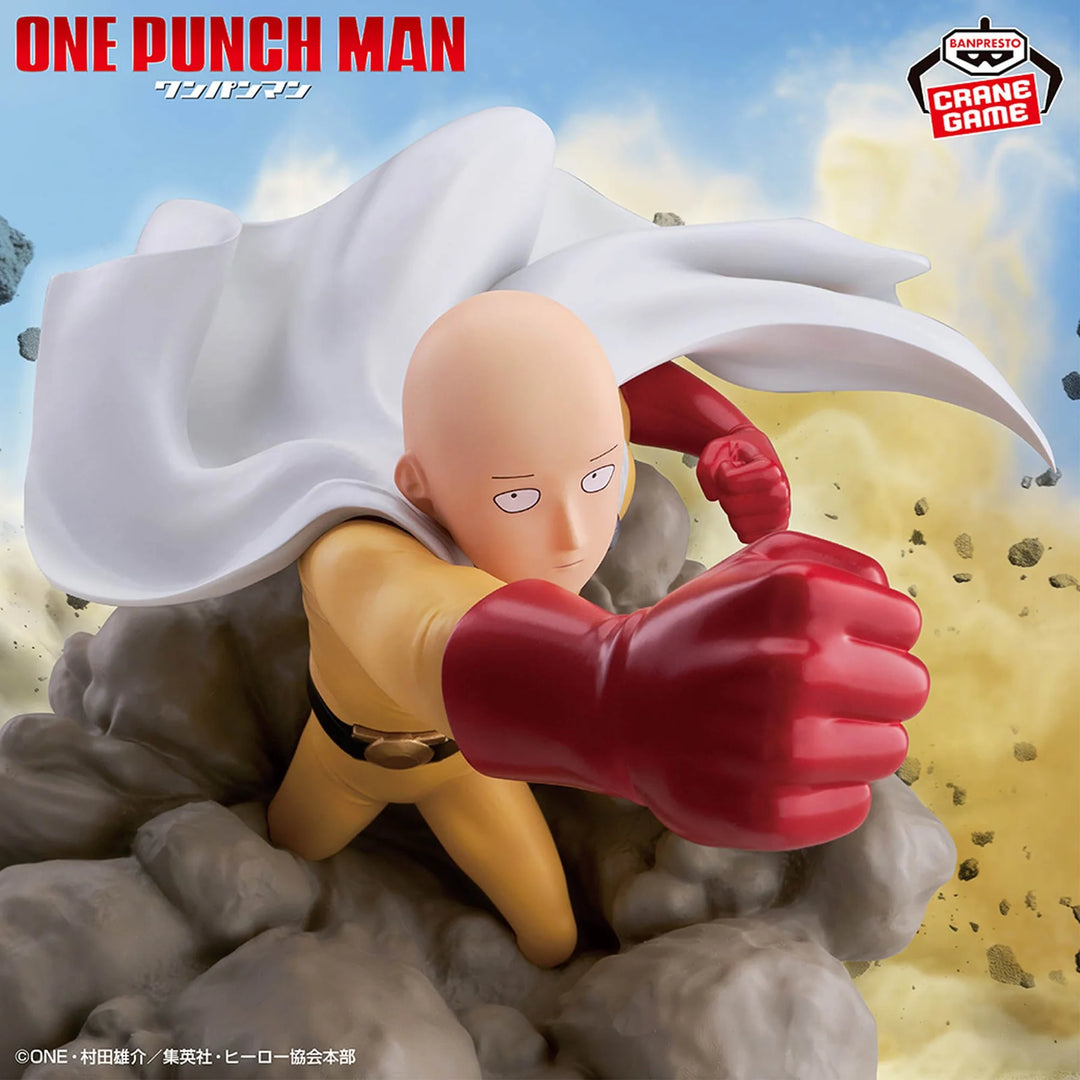 One Punch Man Saitama Diorama Figure
