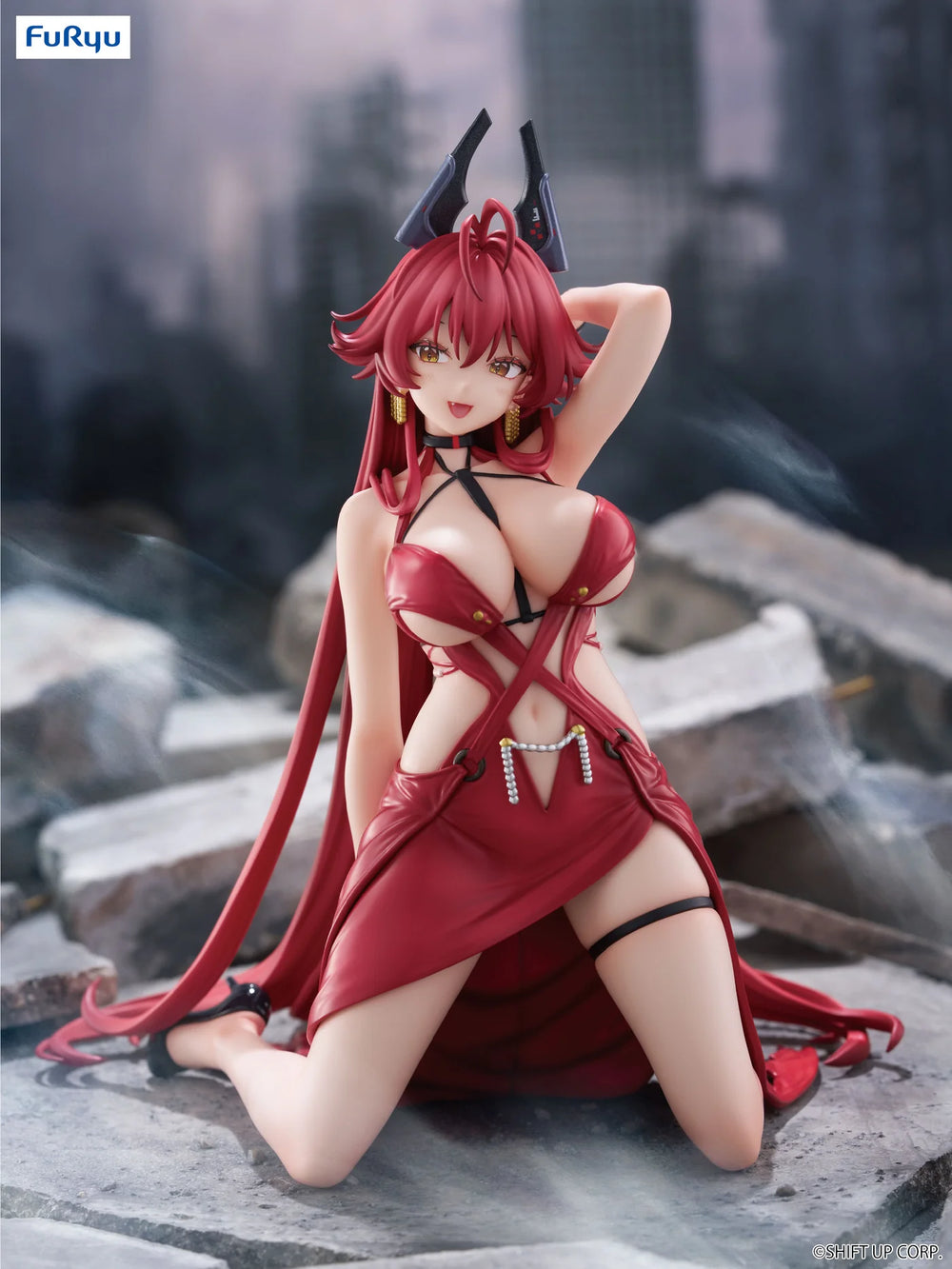 Goddess of Victory: Nikke Noodle Stopper Figure - Red Hood Nonsense Red