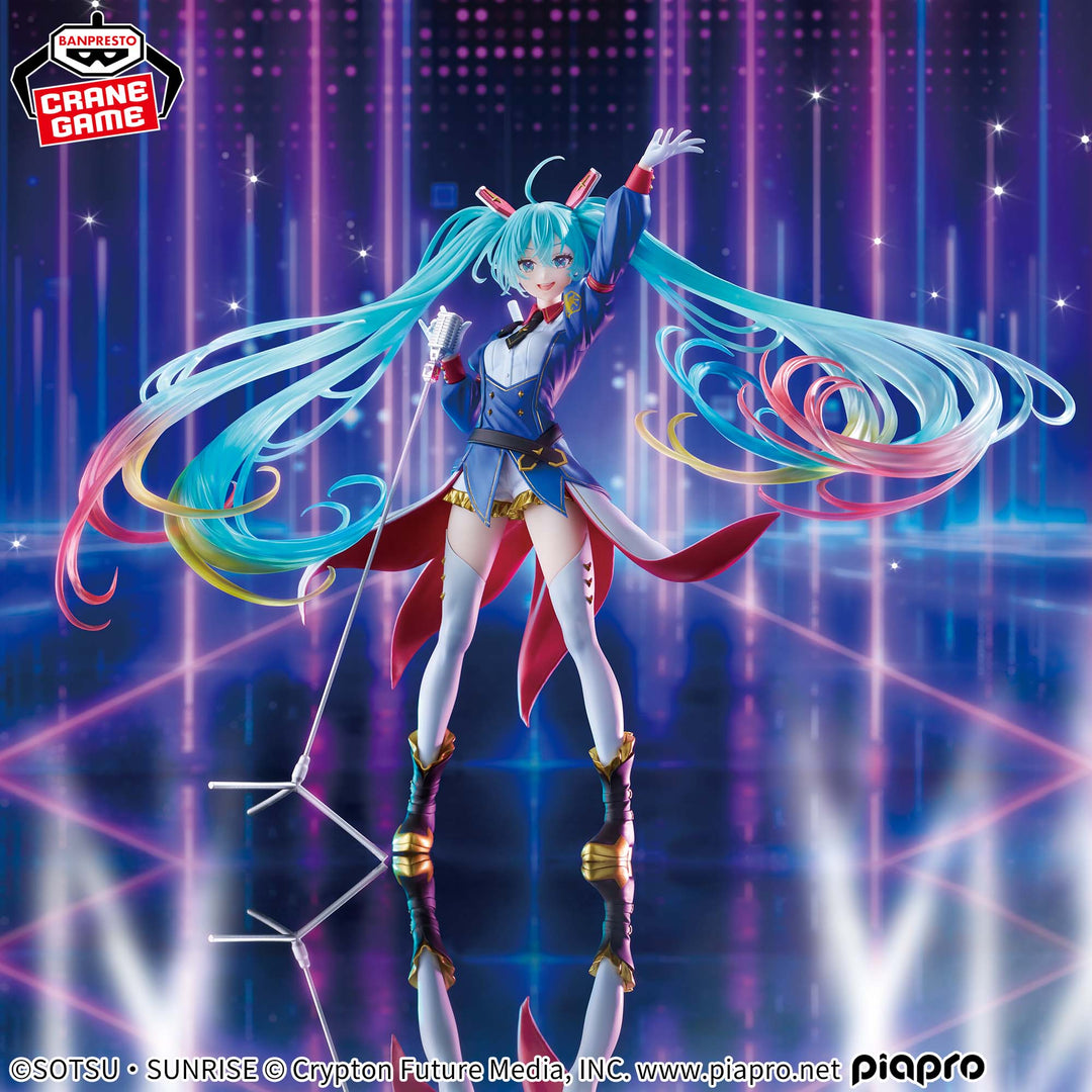 Gundam 45th Anniversary × Hatsune Miku Banpresto Evolve – Gundam Collaboration Figure