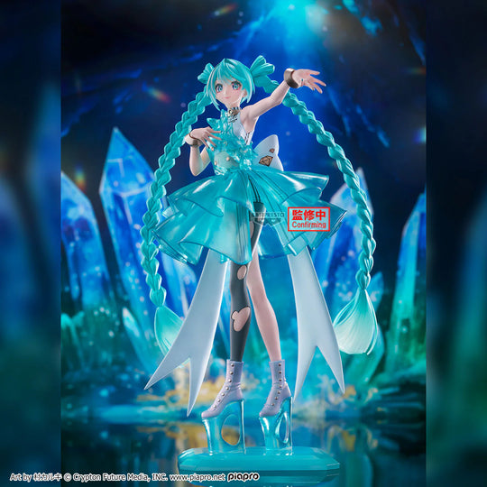 Hatsune Miku Banpresto Evolve Clearluxe EmeraldGem Figure