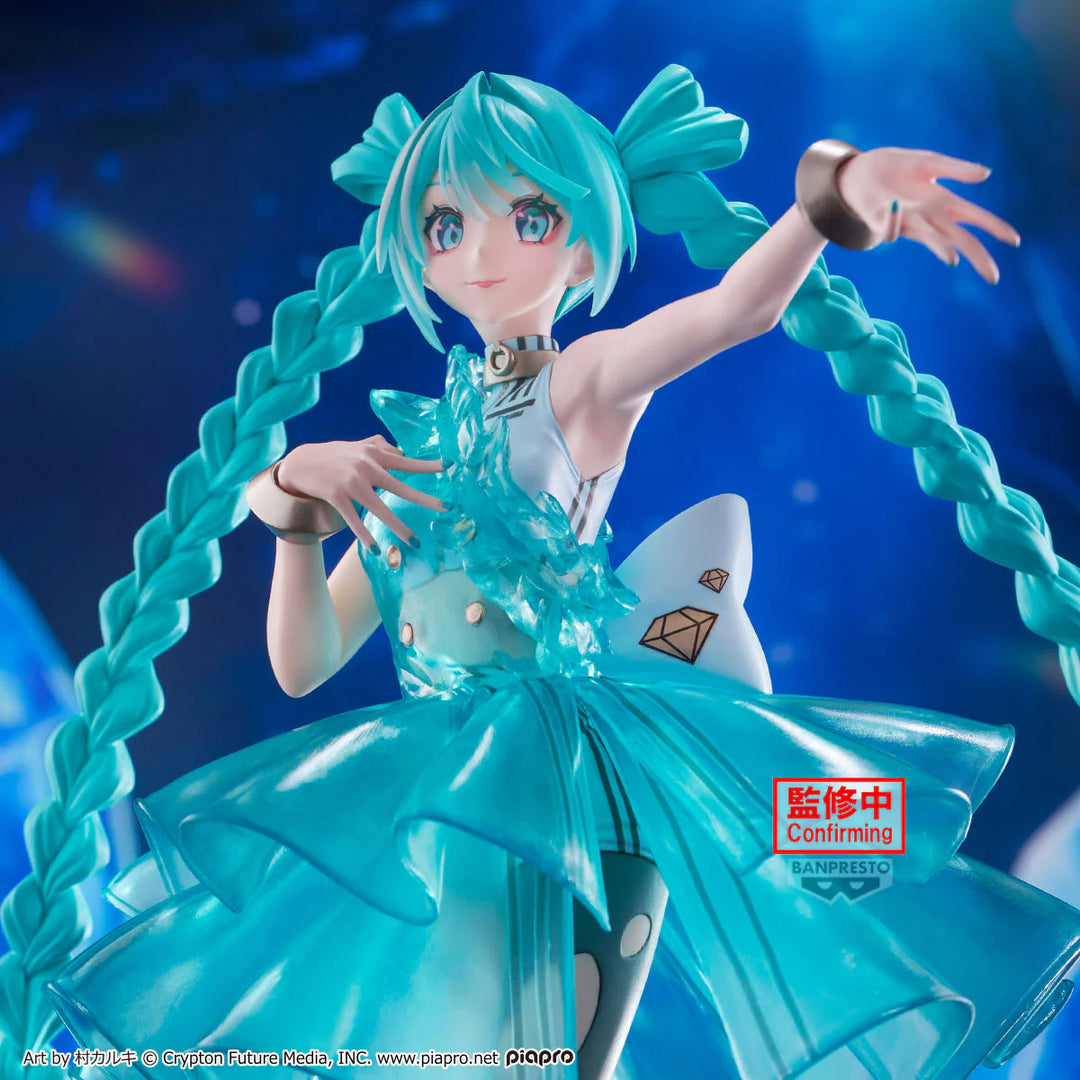Hatsune Miku Banpresto Evolve Clearluxe EmeraldGem Figure
