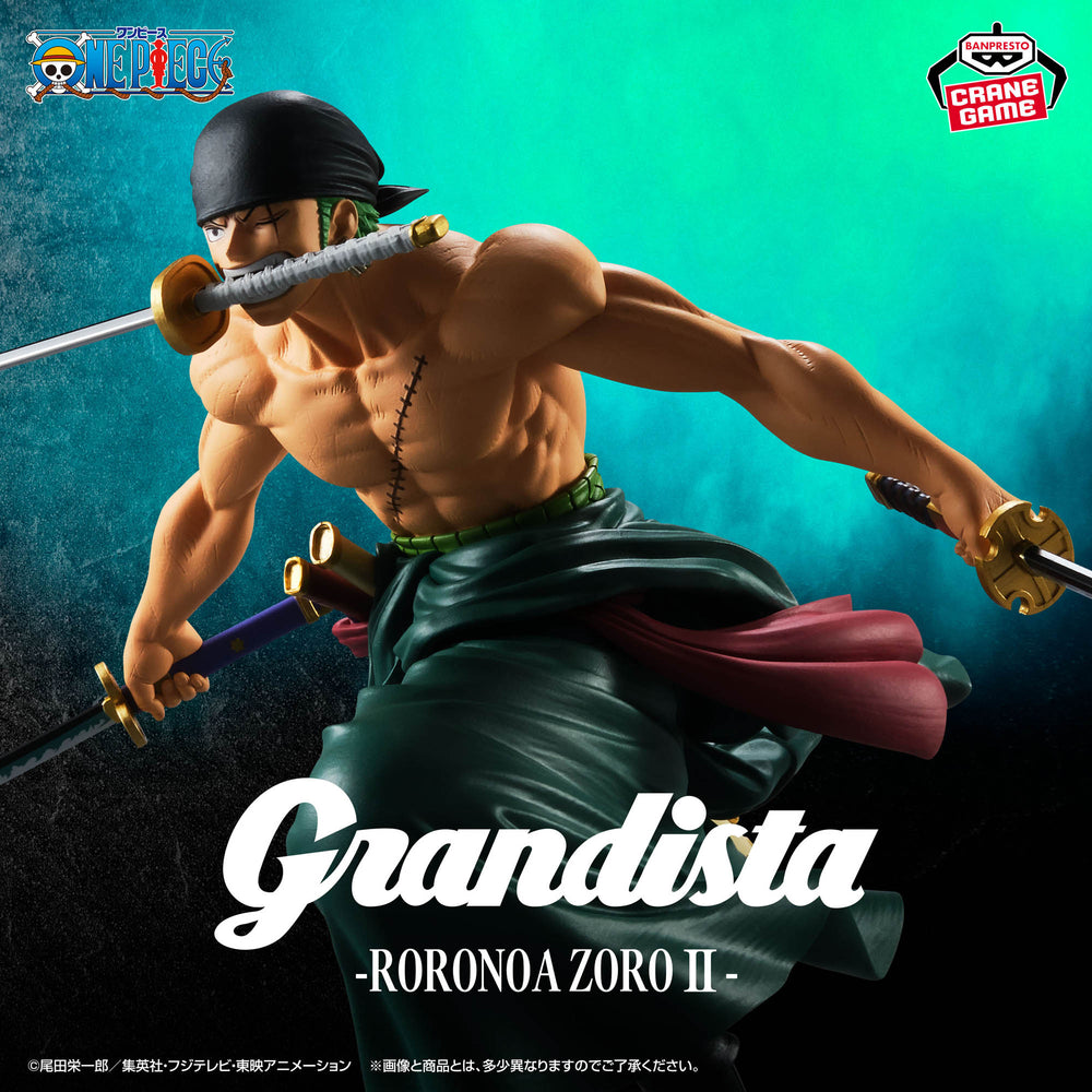 One Piece Grandista - Roronoa Zoro II Figure