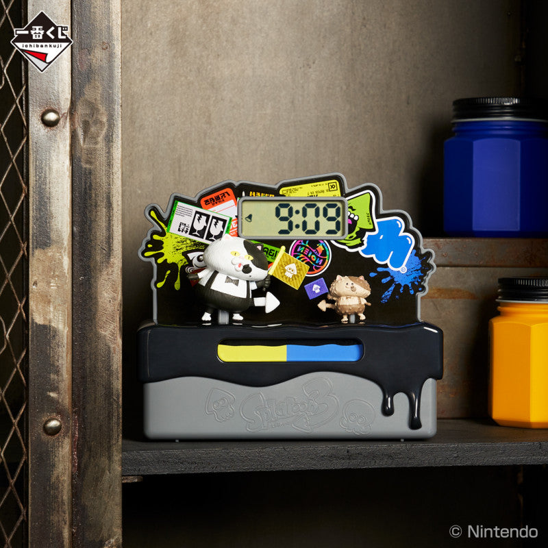 Splatoon 3 Ichiban Kuji Li'l Judd Alarm Clock - A Prize