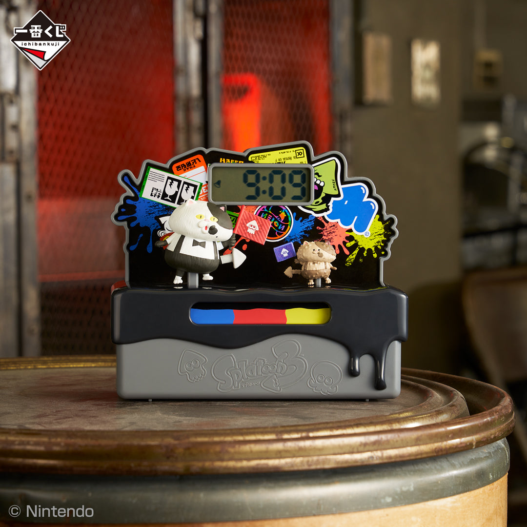 Splatoon 3 Ichiban Kuji Li'l Judd Alarm Clock - A Prize