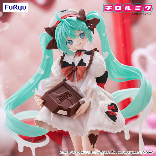 Hatsune Miku x Tirol Choco Trio-Try-iT Hatsune Miku (Milk Ver.) Figure