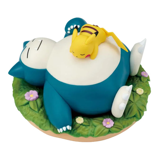 Pokemon Relaxing Time Figures - Pikachu & Snorlax