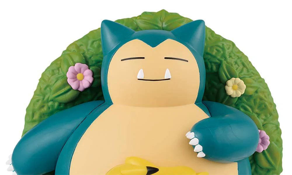 Pokemon Relaxing Time Figures - Pikachu & Snorlax