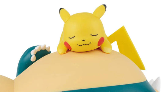Pokemon Relaxing Time Figures - Pikachu & Snorlax
