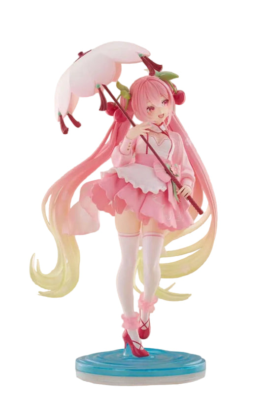 Vocaloid AMP+ Sakura Miku (Sakura Dress Ver.) Figure