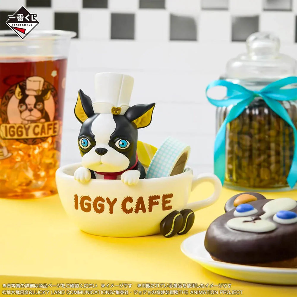 JoJo's Bizarre Adventure: The Jojo World - Iggy Cafe Figure Storage Case Ichiban-Kuji Prize Last One