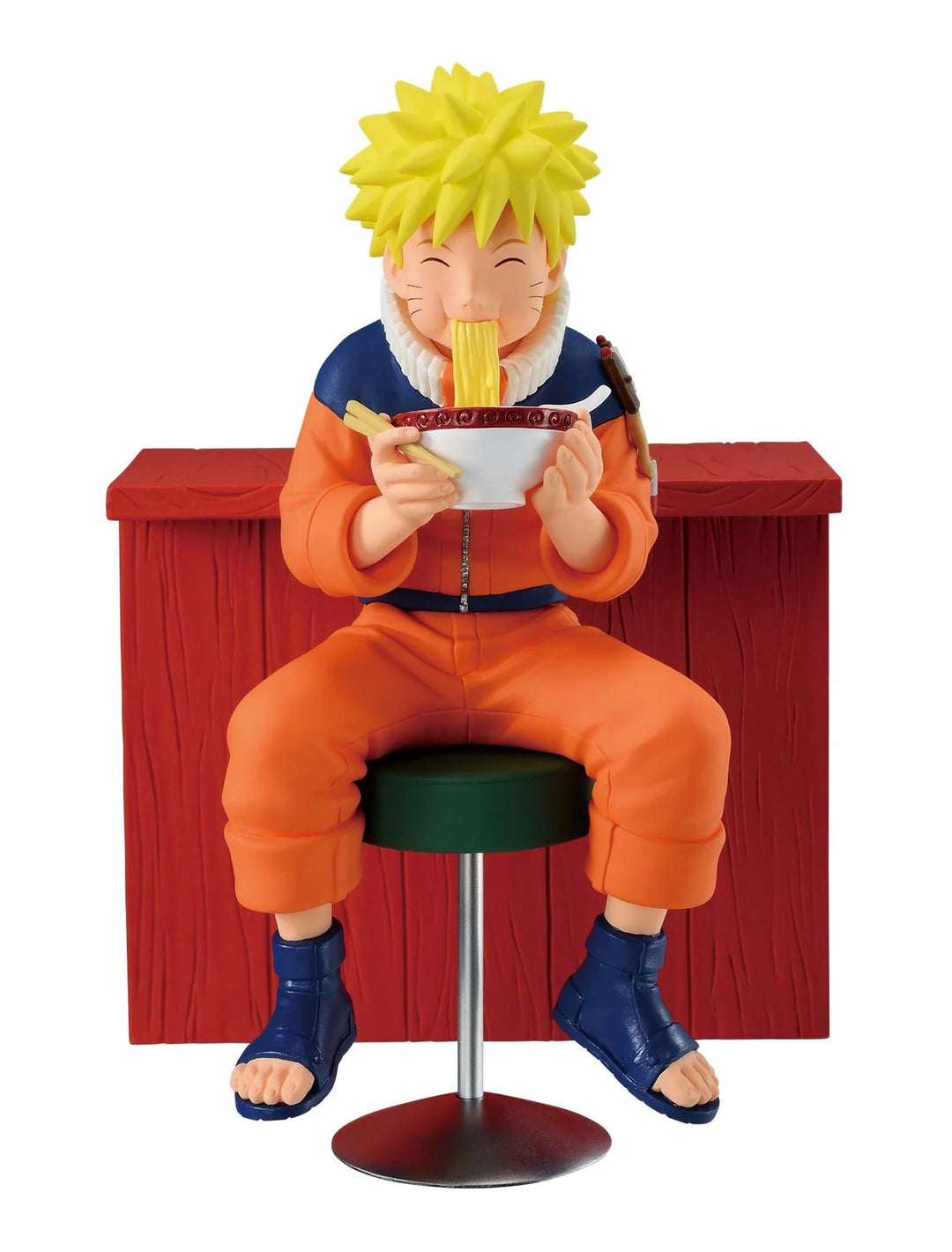 Naruto 72 Series 16 Naruto Uzumaki & Iruka Umino Figure - A: Naruto Uzumaki