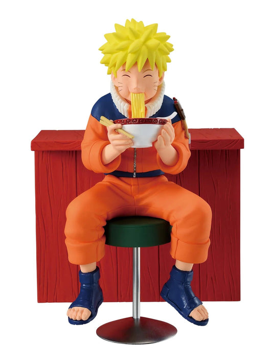 Naruto 72 Series 16 Naruto Uzumaki & Iruka Umino Figure - A: Naruto Uzumaki